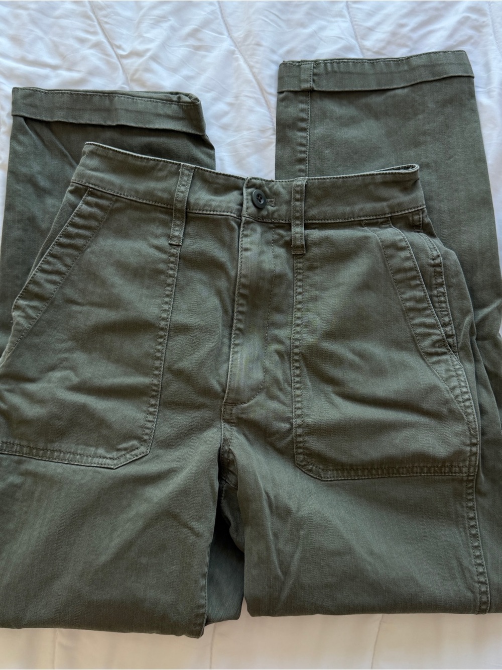 Women’s Olive Green Utility Pants